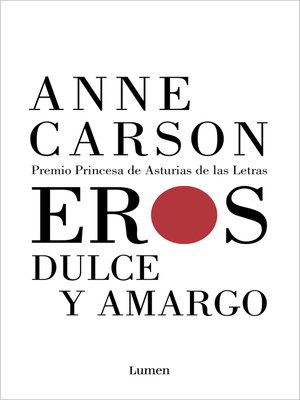 cover image of Eros dulce y amargo